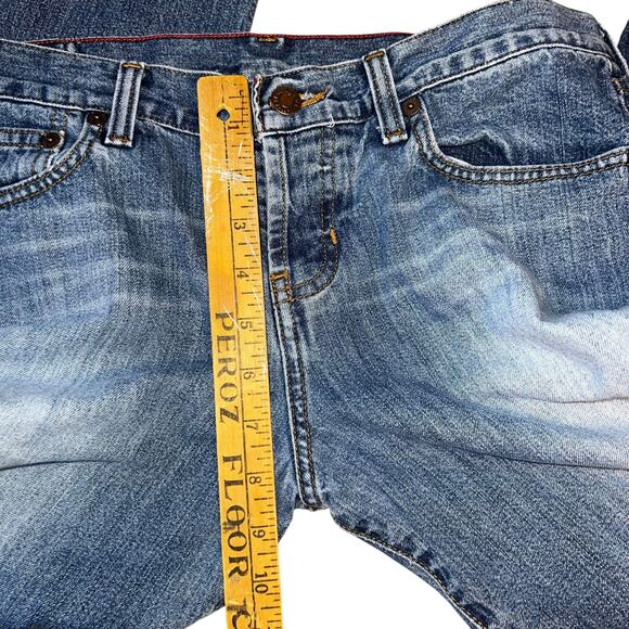Vintage Abercrombie and Fitch 1892 denim button fly straight jeans women size 4 - Picture 5 of 10